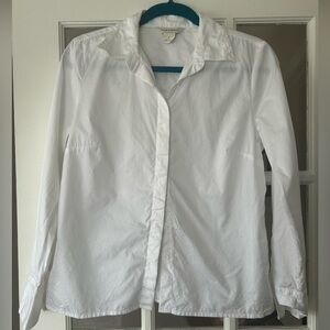 Club Monaco White Collared Shirt